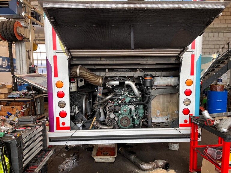 Moteur V1 en panne